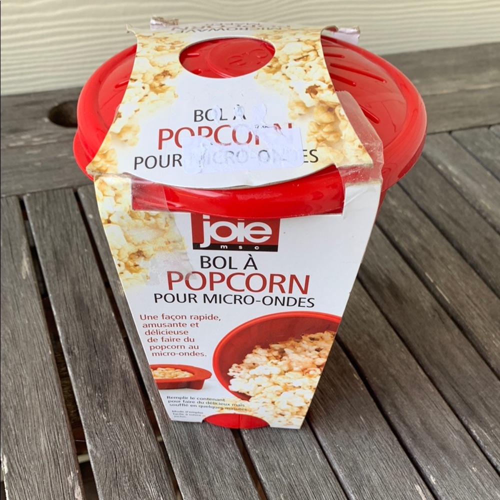 Joie Red Popcorn Maker Bowl